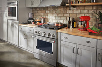 KitchenAid 30'' Smart Commercial-Style Gas Range - KFGC500JSS