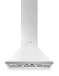 Smeg Portofino 30" Wall-Mount Range Hood - KPF30UWH|Hotte de cuisinière murale Smeg Portofino de 30 po - KPF30UWH