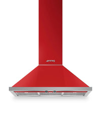 Smeg Portofino 36" Wall-Mount Range Hood - KPF36URD|Hotte de cuisinière murale Smeg Portofino de 36 po - KPF36URD