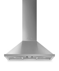 Smeg Portofino 36" Wall-Mount Range Hood - KPF36UX|Hotte de cuisinière murale Smeg Portofino de 36 po - KPF36UX