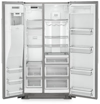 KitchenAid 19.9 Cu. Ft. Counter-Depth Side-by-Side Refrigerator - KRSC700HPS