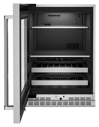 KitchenAid 4.9 Cu. Ft. 14-Bottle Beverage Centre with Left-Swing Door - KUBL314KSS 