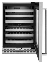 KitchenAid 5 Cu. Ft. 46-Bottle Wine Cellar with Right-Swing Door - KUWR314KSS 