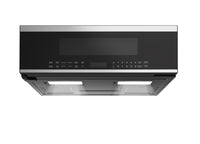 Midea 1.2 Cu. Ft. Slim Over-the-Range Microwave with 400 CFM - Stainless Steel - MMO12S14ASTC | Four à micro-ondes à hotte intégrée mince Midea de 1,2 pi³ et de 400 pi3/min - acier inoxydable - MMO12S14ASTC | MMO12S14