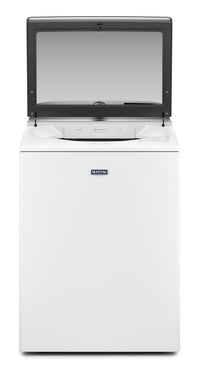 Maytag 5.4 Cu. Ft. Smart Top-Load Washer - MVW6230HW - Washer in White