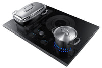 Samsung 30" Induction Cooktop with Virtual Flame Technology™ – NZ30K7880UG