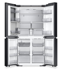 Samsung 36" 22.5 Cu. Ft. Bespoke Counter-Depth 4-Door Flex™ with AI Family Hub+™ Refrigerator - Stai… | Réfrigérateur BESPOKE Samsung de 22,5 pi³ et de 36 po de profondeur comptoir à 4 portes FlexMC avec …