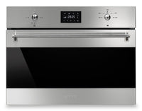 Smeg 1.34 Cu. Ft. Built-In Microwave - SFU4300MX|Four à micro-ondes encastré Smeg de 1,34 pi3 - SFU4300MX