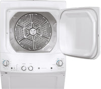 GE Unitized Spacemaker Washer and Electric Dryer Combination - GUD27ESMMWW | Laveuse-sécheuse électrique SpaceMakerMC de GE - GUD27ESMMWW | GUD27MWW