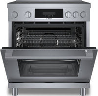 Bosch 800 Series 3.9 Cu. Ft. Electric Induction Range - HIS8055C 