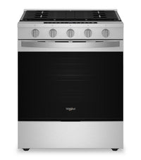 Whirlpool 5 Cu. Ft. Gas Range with Air Fry and SpeedHeat™ Burner - Stainless Steel - WSGS7530RZ | Cuisinière à gaz Whirlpool de 5 pi3 avec friture à air et brûleur SpeedHeatMC - acier inoxydable - WSGS7530RZ | WSGS753Z