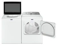 Maytag 5.4 Cu. Ft. Pet Pro Top-Load Washer and 7 Cu. Ft. Electric Dryer - White 