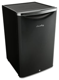 Danby 20.8" 4.4 Cu. Ft. Single-Door Mini Fridge - Black - DAR044A6MDB | Mini réfrigérateur Danby de 4,4 pi³ et de 20,8 po à 1 porte - noir - DAR044A6MDB