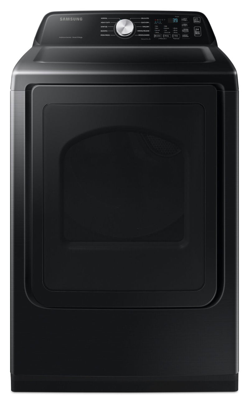 Samsung 7.2 Cu. Ft. Electric Dryer - Black Stainless Steel - DVE47CG3500VAC | Sécheuse électrique Samsung de 7,2 pi³ - acier inoxydable noir - DVE47CG3500VAC