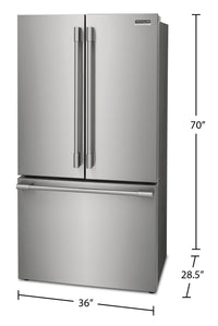 Frigidaire Professional 23.3 Cu. Ft. French-Door Counter-Depth Refrigerator - PRFG2383AF 