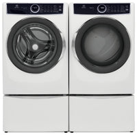 Electrolux 5.2 Cu. Ft. Front-Load Washer and 8 Cu. Ft. Gas Dryer - White 