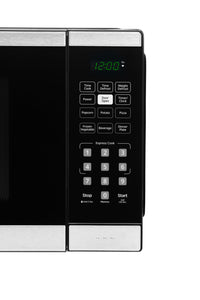 Danby 1.1 Cu. Ft. Countertop Microwave - Stainless Steel - DBMW1126BBS | Four à micro-ondes de comptoir Danby de 1,1 pi3 - acier inoxydable - DBMW1126BBS | DBMW11BS