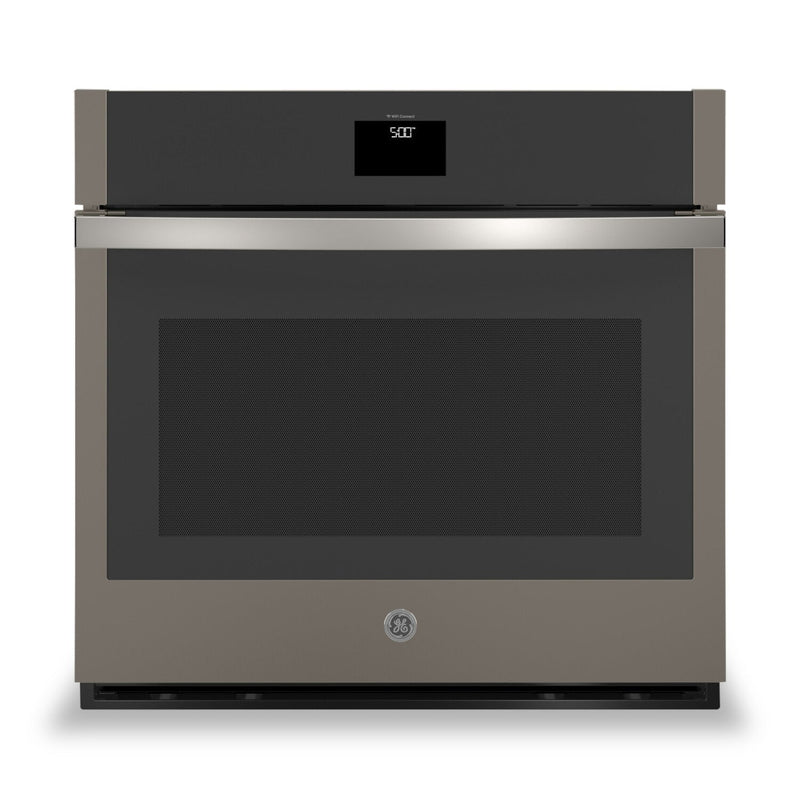 GE 30" 5 Cu. Ft. Electric Single Wall Oven with No Preheat Air Fry - Slate - JTS5000EVES | Four mural simple électrique GE de 5 pi3 et de 30 po avec friture à air sans préchauffage - ardoise - JTS5000EVES | JTS500ES