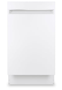 Profile 18" 47 dBA Built-In Top-Control Dishwasher with Calrod Heater - White - PDT145SGLWW | Lave-vaisselle encastré Whirlpool de 18 po et de 47 dBA avec commandes sur le dessus et 3e panier - …