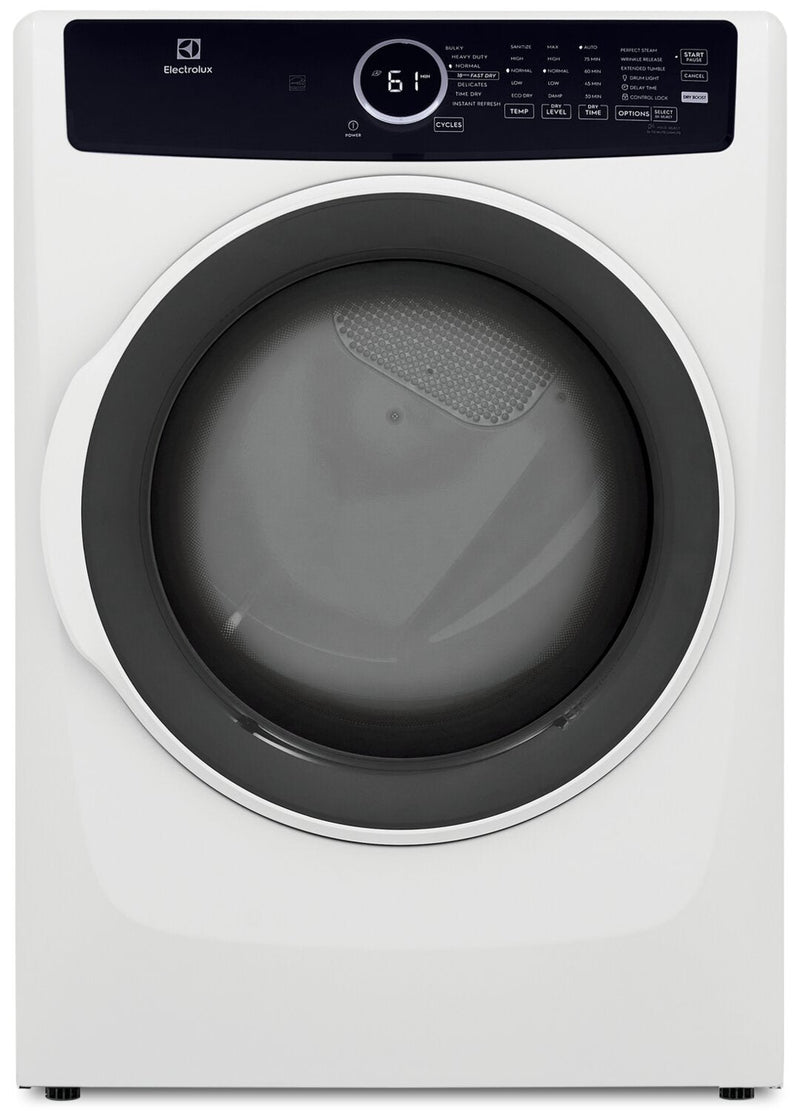 Electrolux 8 Cu. Ft. Electric Dryer - ELFE743CAW 