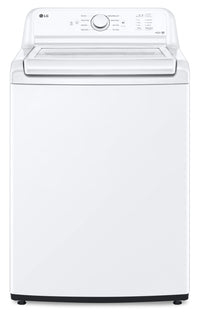 LG 4.8 Cu. Ft. Top-Load High-Efficiency Washer - White - WT6105CW | Laveuse haute efficacité LG à chargement par le haut de 4,8 pi³ - blanche - WT6105CW