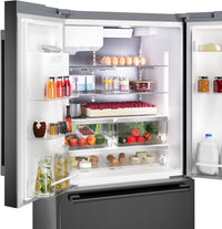 Bosch 500 Series 36" 26 Cu. Ft. French-Door Refrigerator - Black Stainless Steel - B36FD52SNB  | Réfrigérateur Bosch Série 500 de 36 po et de 26 pi3 à portes françaises - acier inoxydable noir - B36FD52SNB  | B36FD52B