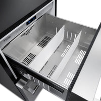 Thor Kitchen 3.36 Cu. Ft. Indoor/Outdoor Freezer Drawer - TRZ24U | Congélateur à tiroirs Thor Kitchen de 3,36 pi3 pour l’intérieur et l’extérieur - TRZ24U | TRZ24USS