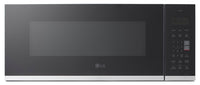 LG 1.3 Cu. Ft. Smart Low-Profile Over-the-Range Microwave Oven - MVEF1323F | Four à micro-ondes à hotte intégrée intelligent à profil bas LG de 1,3 pi3 - MVEF1323F | MVEF132F