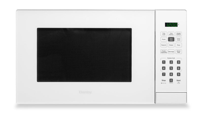 Danby 1.1 Cu. Ft. Countertop Microwave - White - DBMW1121BWW | Four à micro-ondes de comptoir Danby de 1,1 pi3 - blanc - DBMW1121BWW | DBMW11WW