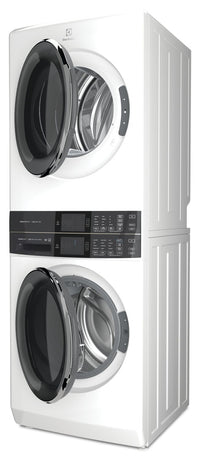 Electrolux 5.2/8.0 Cu. Ft. Front-Load Steam Laundry Tower - White - ELTE760CAW | Tour de buanderie Laundry TowerMC à la vapeur Electrolux à chargement frontal de 5,2/8,0 pi³ - blanc…