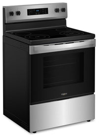 Whirlpool 5.3 Cu. Ft. Electric Range with Self-Clean - Stainless Steel - YWFES3530RS | Cuisinière électrique Whirlpool de 5,3 pi³ avec autonettoyage - acier inoxydable - YWFES3530RS