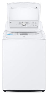 LG 4.8 Cu. Ft. Top-Load High-Efficiency Washer - White - WT6105CW | Laveuse haute efficacité LG à chargement par le haut de 4,8 pi³ - blanche - WT6105CW