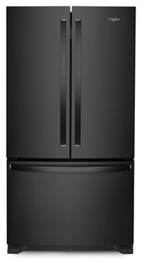 Whirlpool 36" 25 Cu. Ft. French-Door Refrigerator with Interior Water Dispenser - WRFF3236RB  | Réfrigérateur Whirlpool de 36 po et de 25 pi³ à portes françaises avec distributeur d’eau interne - WRFF3236RB  | WRFF32RB