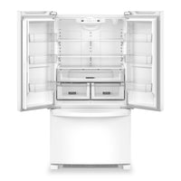 Whirlpool 36" 25.2 Cu. Ft. French-Door Refrigerator - White - WRFF3036RW | Réfrigérateur Whirlpool de 36 po et de 25,2 pi³ à portes françaises - blanc - WRFF3036RW | WRFF30RW