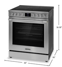 Frigidaire Professional 6.2 Cu. Ft. Electric Range With Total Convection and Air Fry - Smudge-Proof®… | Cuisinière électrique Frigidaire Professional de 6,2 pi³ avec convection totale et friture à air - a…