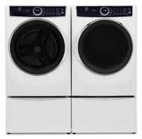 Electrolux 5.2 Cu. Ft. Front-Load Washer and 8 Cu. Ft. Electric Dryer - White 