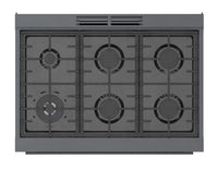 Bosch 800 Series 3.4 Cu. Ft. Industrial-Style Freestanding Gas Range - HGS8645UC 