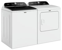 Whirlpool 6.1 Cu. Ft. Top-Load Washer with Removable Agitator and 7 Cu. Ft. Electric Dryer | Laveuse à chargement par le haut de 6,1 pi³ avec agitateur amovible et sécheuse électrique de 7 pi³ de Whirlpool | WHTL615W