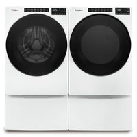 Whirlpool 5.2 Cu. Ft. Front-Load Washer and 7.4 Cu. Ft. Electric Dryer - White 