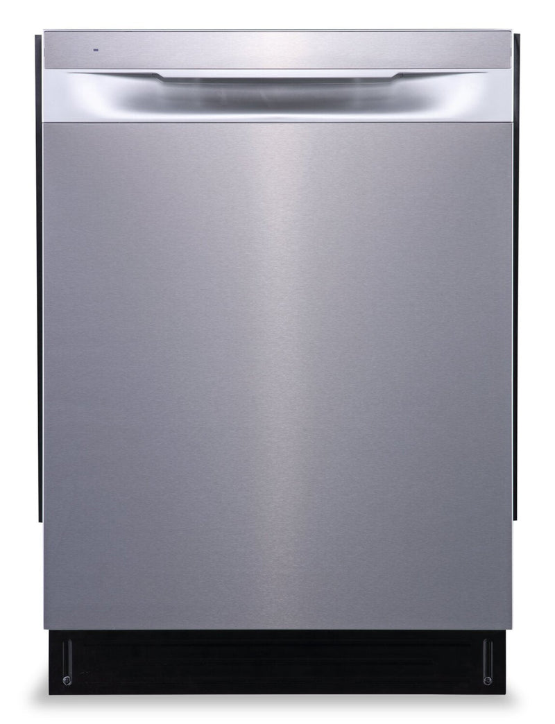 Frigidaire 24" 49 dBA Top-Control Dishwasher with DishSense® Technology - Stainless Steel - FDHP4336AS | Lave-vaisselle Frigidaire de 24 po et de 49 dBA avec commandes sur le dessus et technologie DishSenseMC - acier inoxydable - FDHP4336AS | FDHP43AS