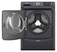 Maytag 5.8 Cu. Ft. Pet Pro Smart Front-Load Washer - Midnight Steel - MFW7020RF | Laveuse intelligente à chargement frontal Pet Pro de 5,8 pi3 de Maytag - acier minuit - MFW7020RF | MFW7020R