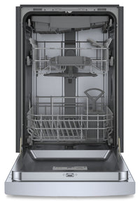 Bosch 18" 300 Series Smart Front-Control Dishwasher with PrecisionWash® and Third Rack - SPE53C55UC | Lave-vaisselle intelligent Bosch série 300 de 18 po avec commandes à l’avant, PrecisionWash et 3e panier - SPE53C55UC | SPE535UC