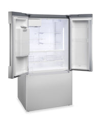 Bosch 36" 26 Cu. Ft. 100 Series Smart French-Door Refrigerator - Stainless Steel - B36FD10ENS | Réfrigérateur intelligent Bosch série 100 de 36 po et de 26 pi3 à portes françaises - acier inoxydable - B36FD10ENS | B36FD10S