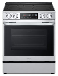 LG 6.3 Cu. Ft. Smart Induction Range with Air Fry and ProBake Convection® - Smudge Proof Stainless S… | Cuisinière intelligente à induction LG de 6,3 pi³ avec friture à air et convection ProBake Convectio…