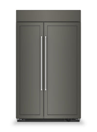 KitchenAid 48" 30 Cu. Ft. Side-by-Side Refrigerator - Panel Ready - KBSN708MPA | Réfrigérateur KitchenAid de 30 pi³ et de 48 po à compartiments juxtaposés - panneau personnalisable …