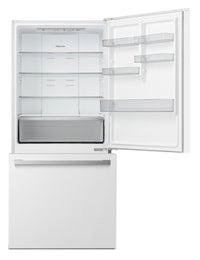 Hisense 17 Cu. Ft. Counter-Depth Bottom-Mount Refrigerator - RB17A2CWE 