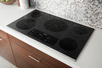 Whirlpool 36" Electric Ceramic Glass Cooktop - WCE97US6KS 