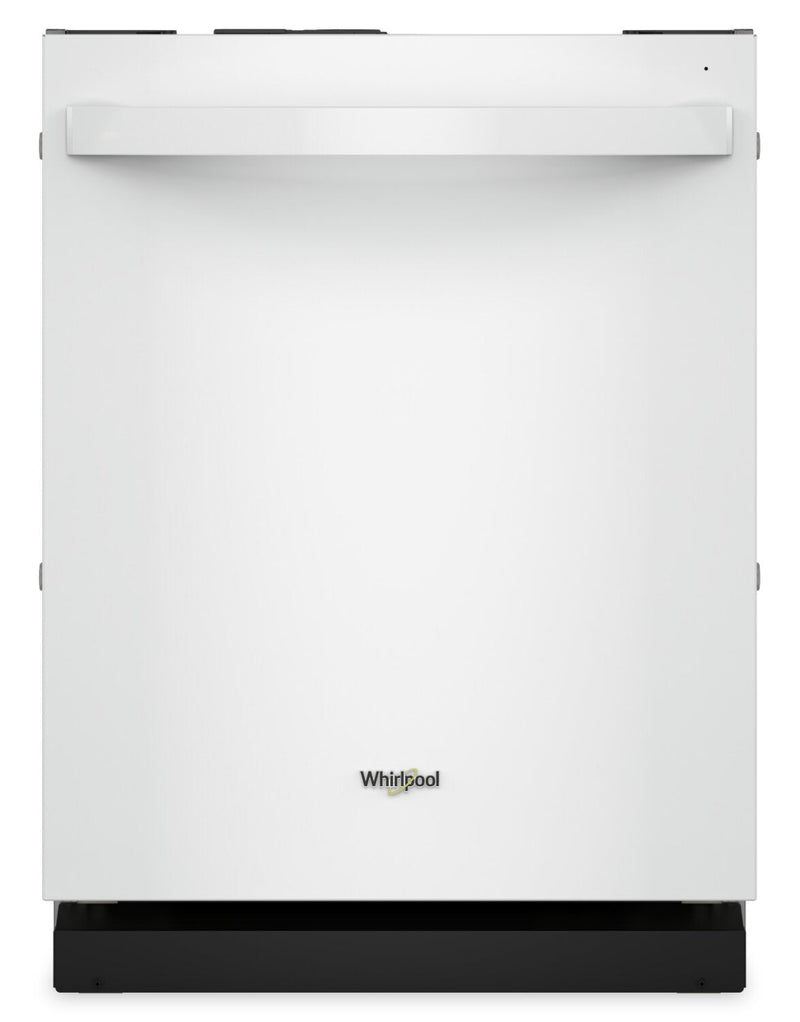 Whirlpool 24" 44 dBA Built-In Top-Control Dishwasher - White - WDT550SAPW | Lave-vaisselle encastré Whirlpool de 24 po et de 44 dBA avec commandes sur le dessus - blanc - WDT55…