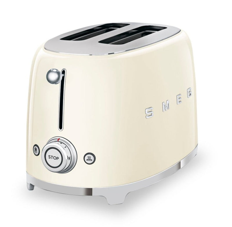 Smeg 2-Slice Traditional Toaster - TSF01CRUS|Grille-pain classique Smeg à 2 tranches - TSF01CRUS