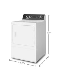 Huebsch 7 Cu. Ft. Electric Dryer with Steam - DR5102WE 